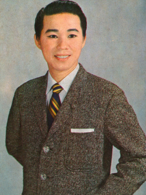 文夏約1961年的宣傳沙龍照