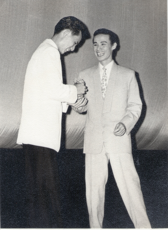 文夏與他人合照