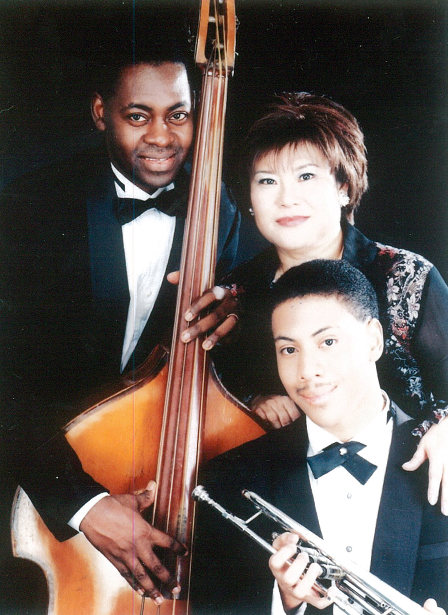 上官萍與爵士樂團即興搭配錄音