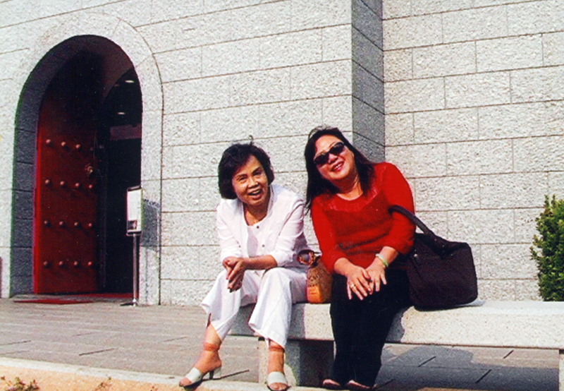 于櫻櫻與他人合照