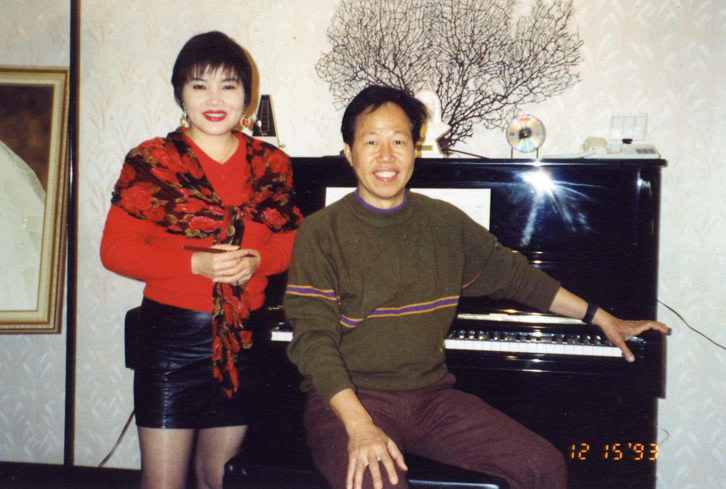 1979年黃仁清與龍飄飄