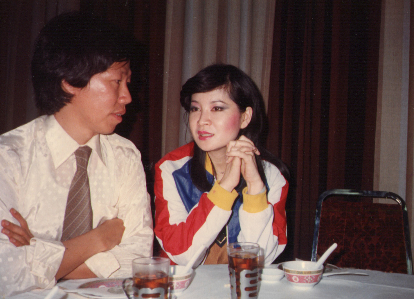 1984年黃仁清與方瑞娥