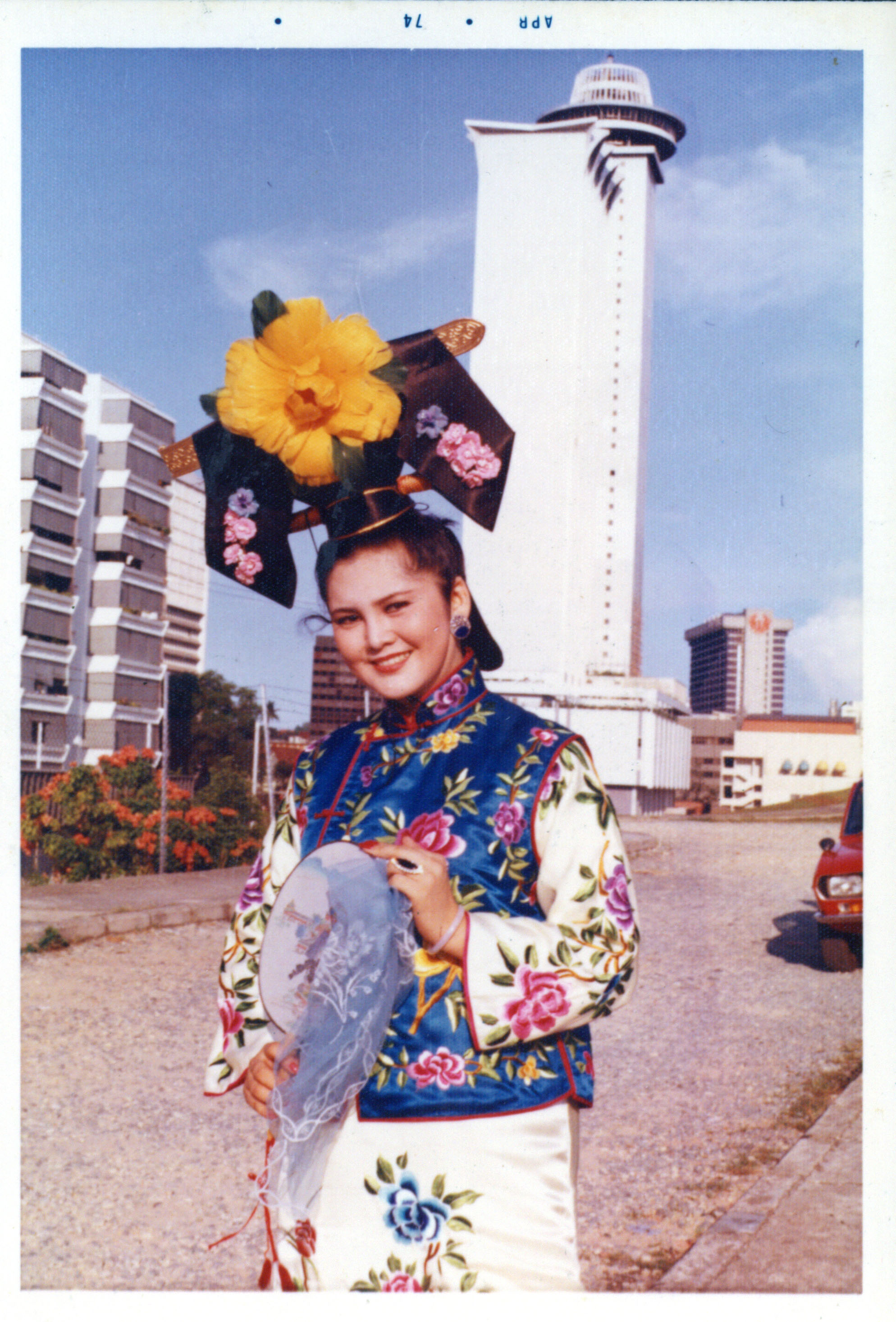 古裝人物扮相照 (妃子妝像)其一