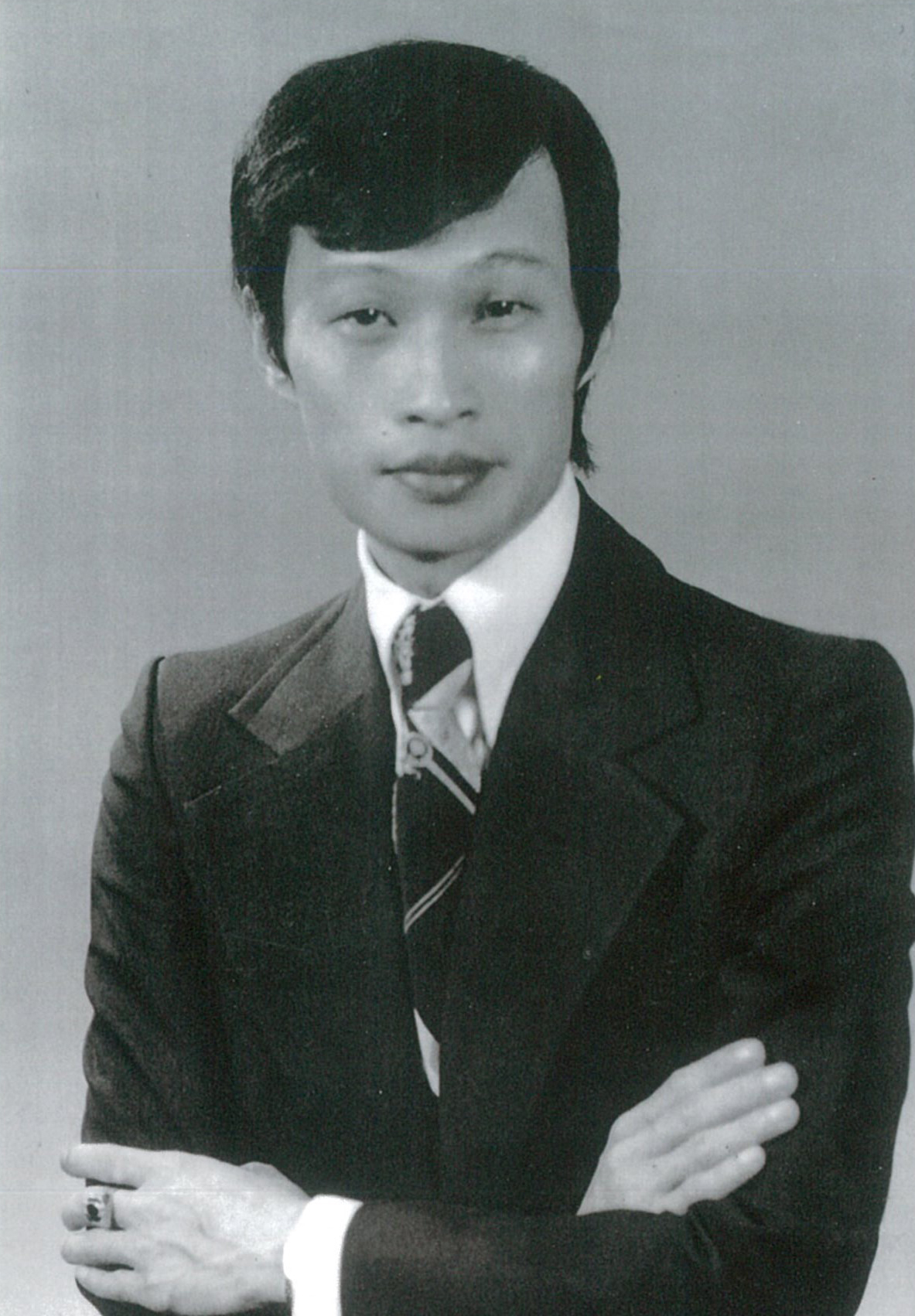 紀利男1972年結婚時拍攝