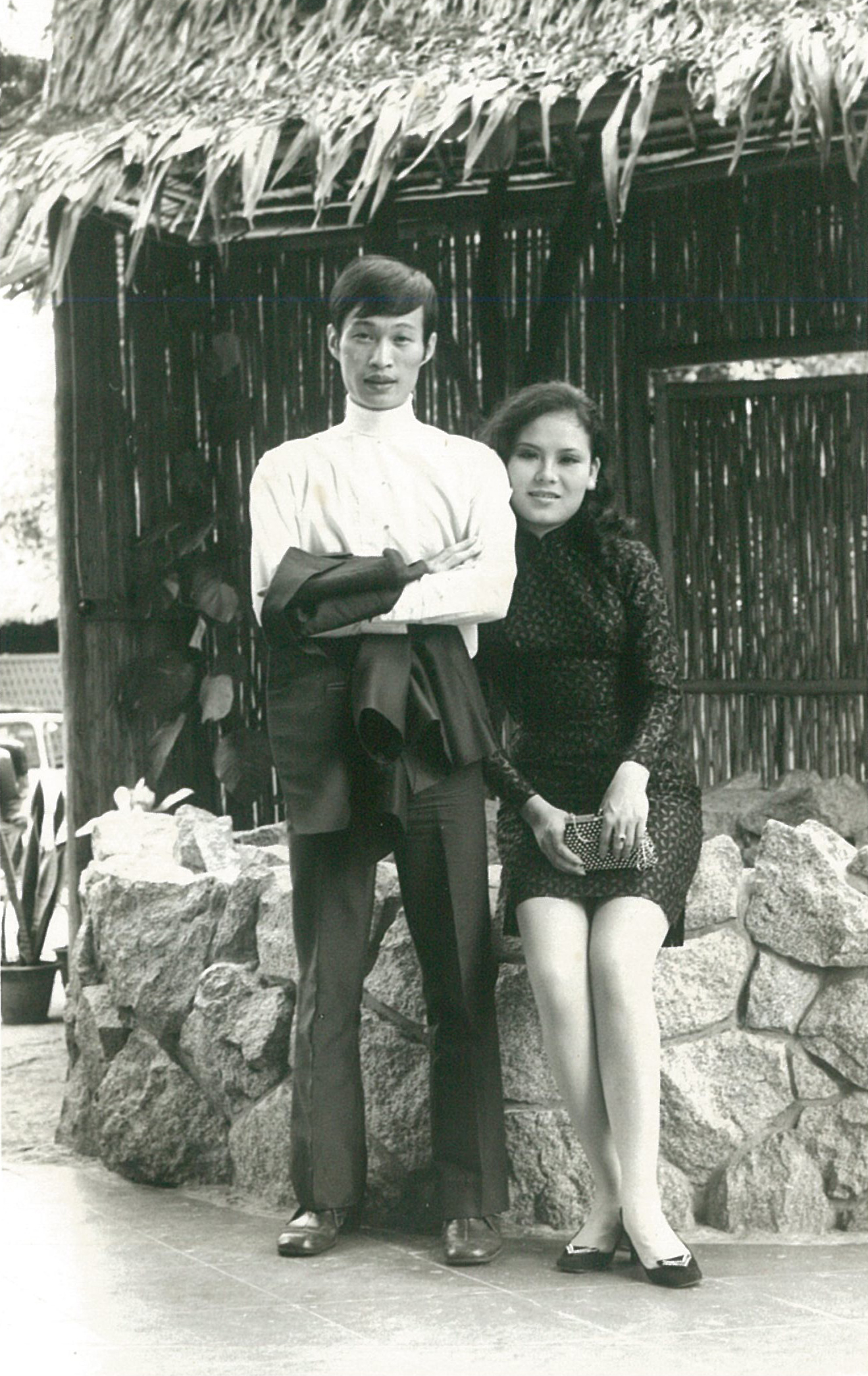 紀利男與上官萍。