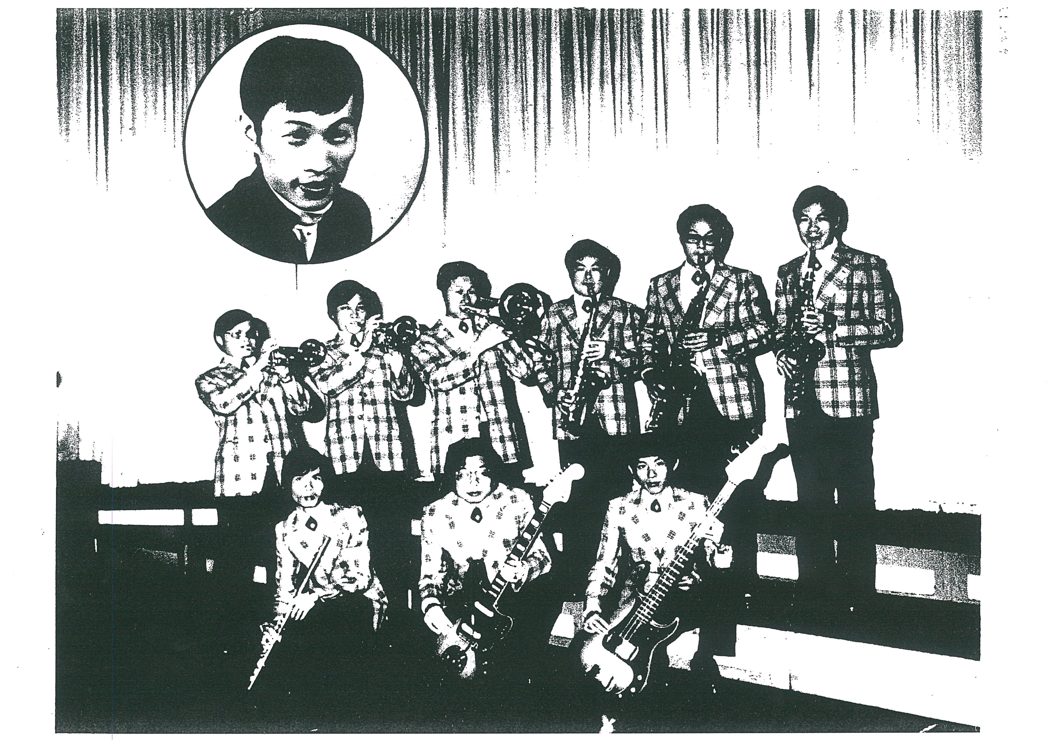 紀利男擔任海燕樂隊領班兼指導