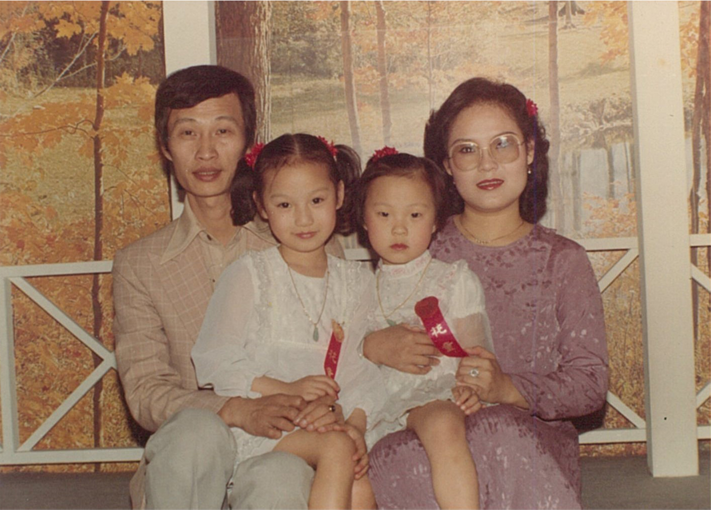 紀利男全家福。